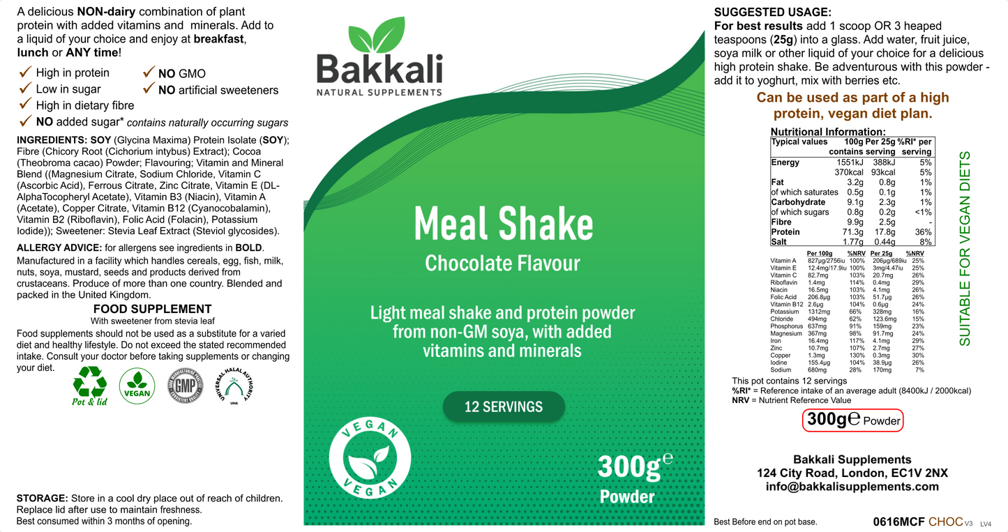 Meal Shake (Chocolate Flavour)