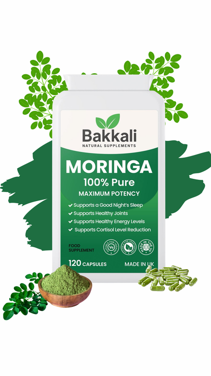 Buy Organic Moringa Capsules – 1000mg – 120 Vegan Tablets