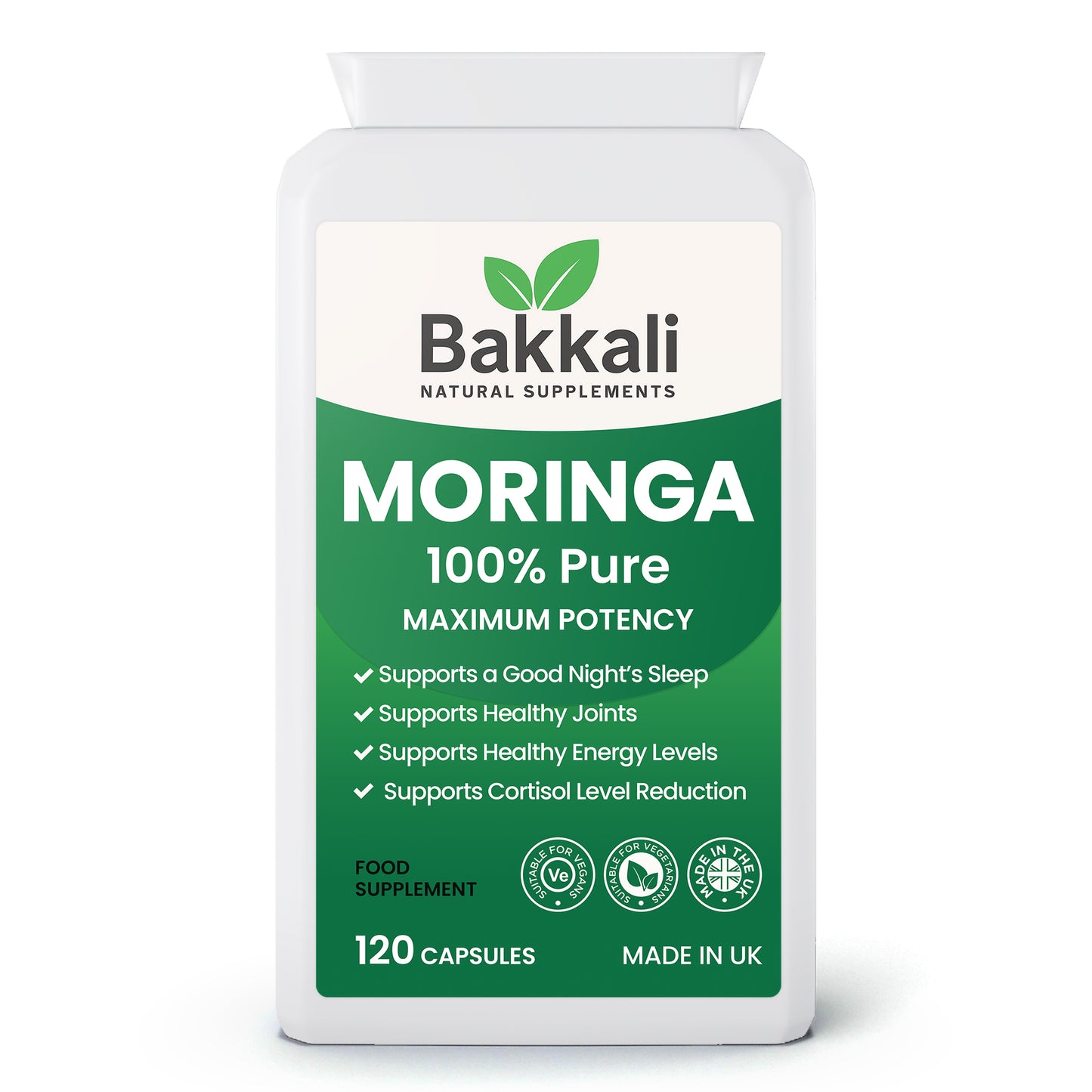 Organic Moringa Capsules – 800mg – 60 Tablets 30 day Supply