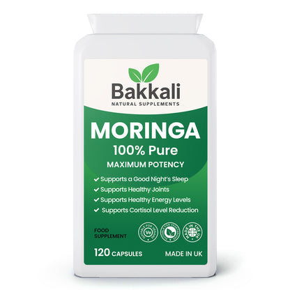 Organic Moringa Capsules – 800mg – 60 Tablets 30 day Supply