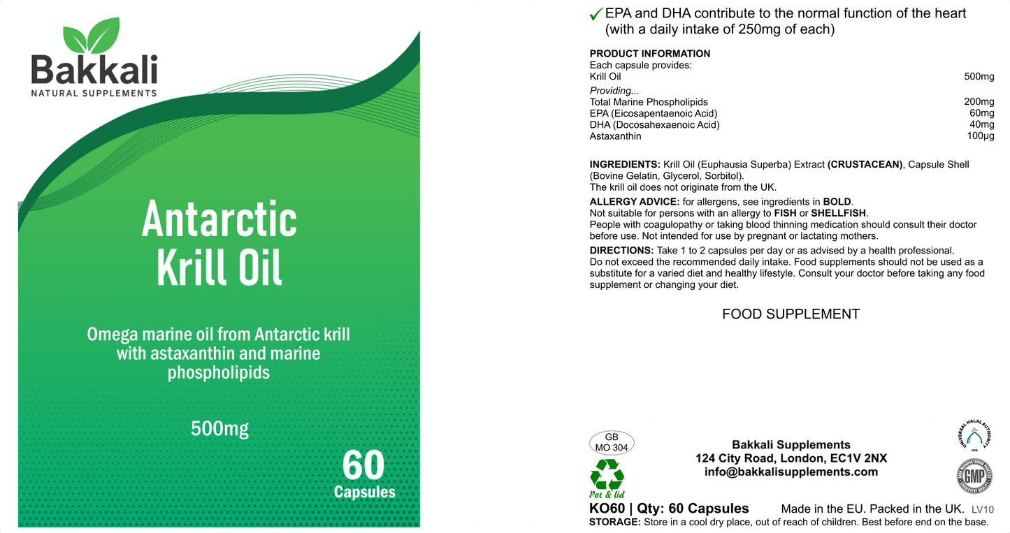 Antarctic Krill Oil
