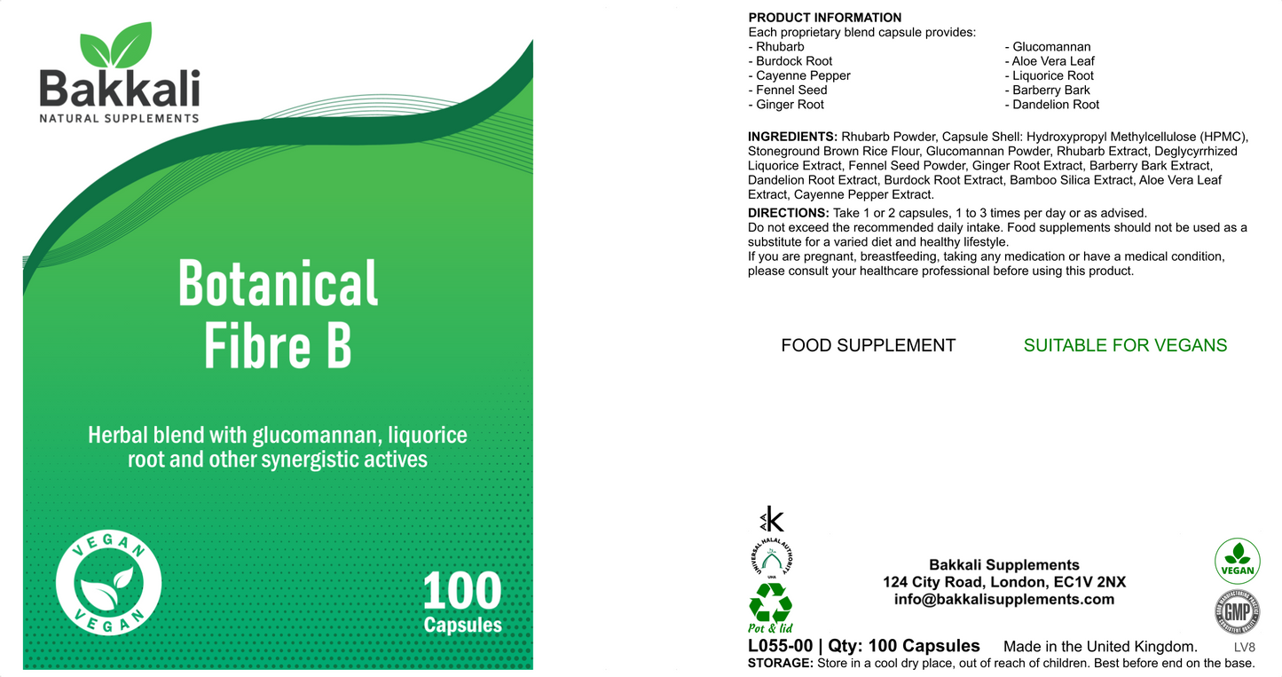 Botanical Fibre B (Colon Cleanse)