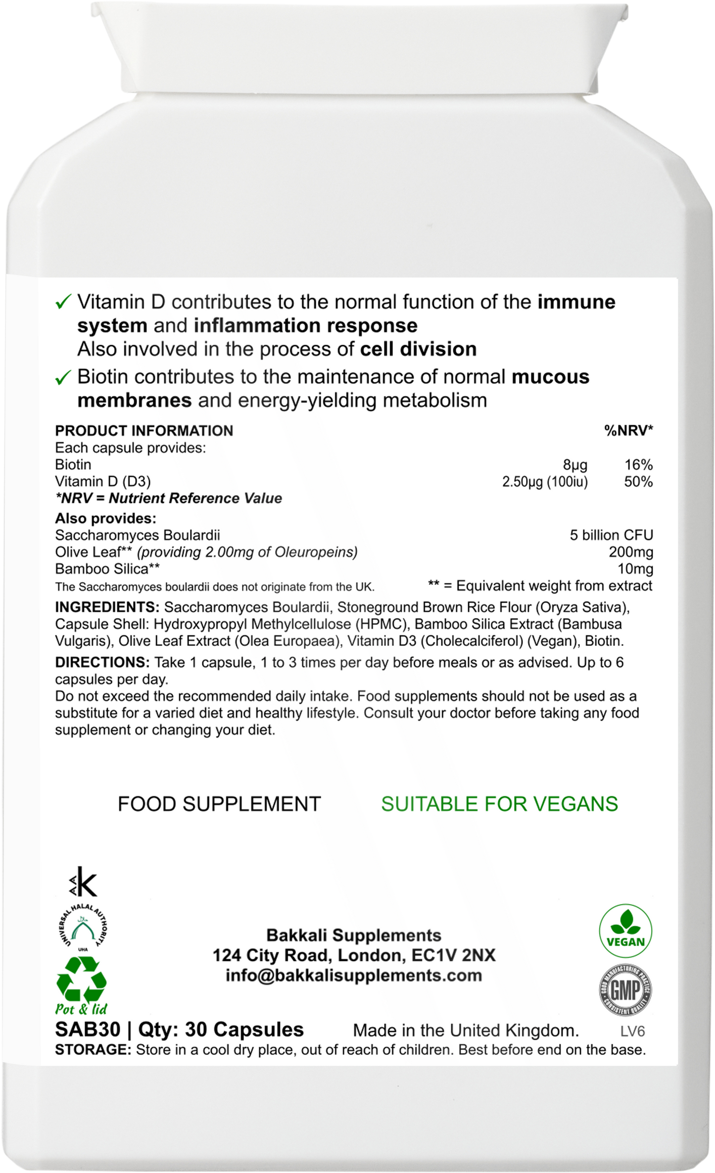 Botanical Calm Formula