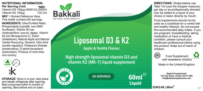 Liposomal D3 & K2