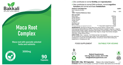 Maca Root Complex