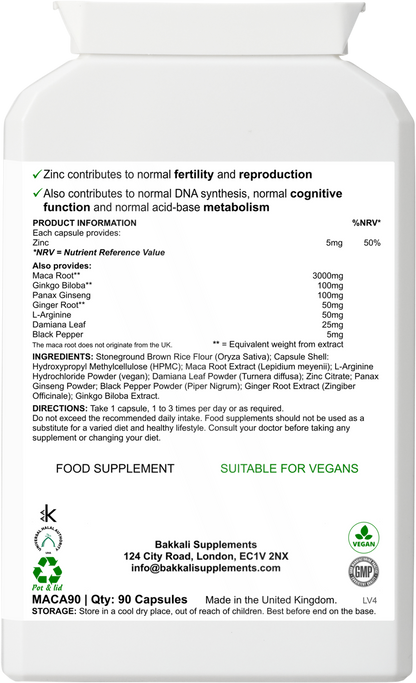 Maca Root Complex