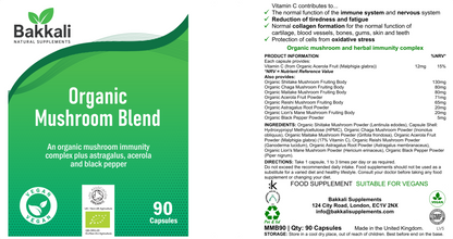 Organic Mushroom Blend