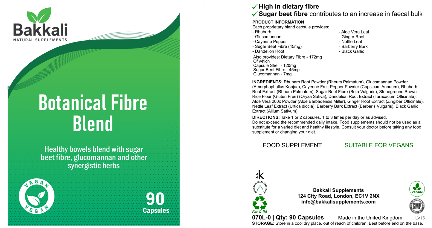 Botanical Fibre Blend (Colon Cleanser)