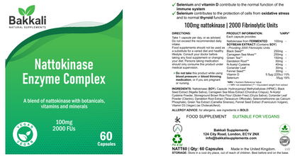 Nattokinase Enzyme Complex