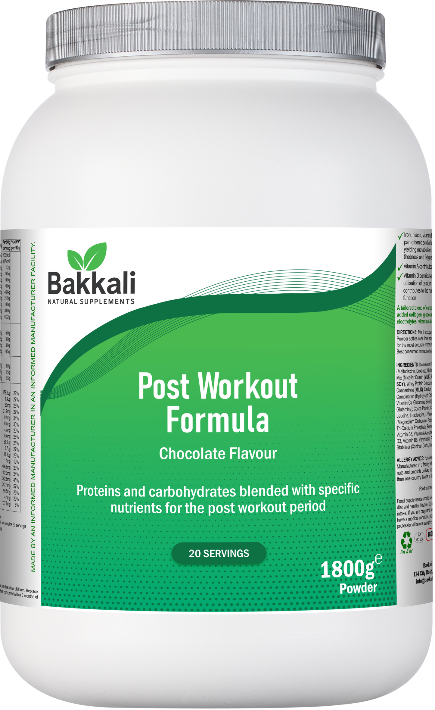 Post Workout Formula