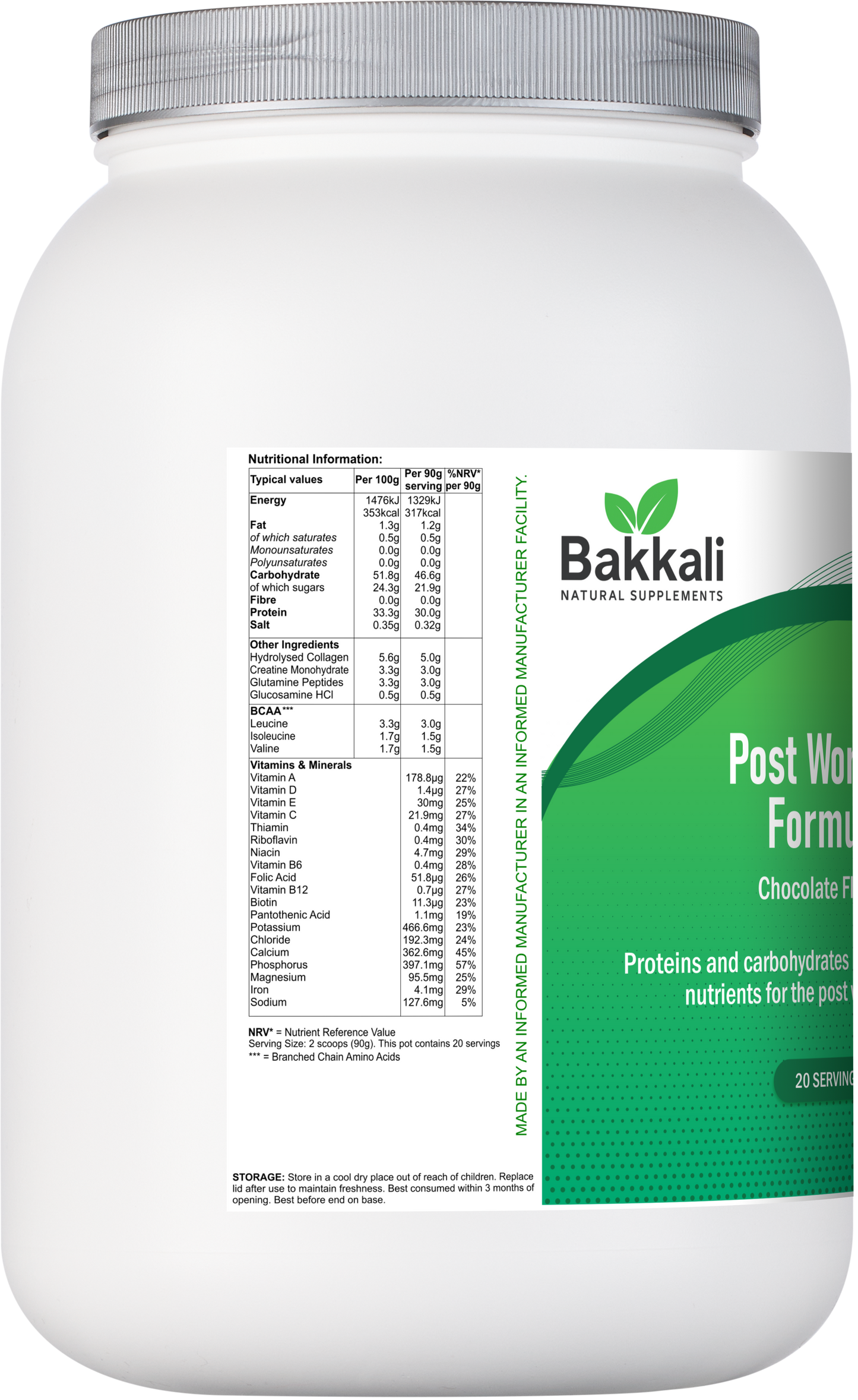 Post Workout Formula