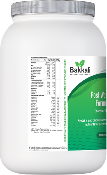 Post Workout Formula