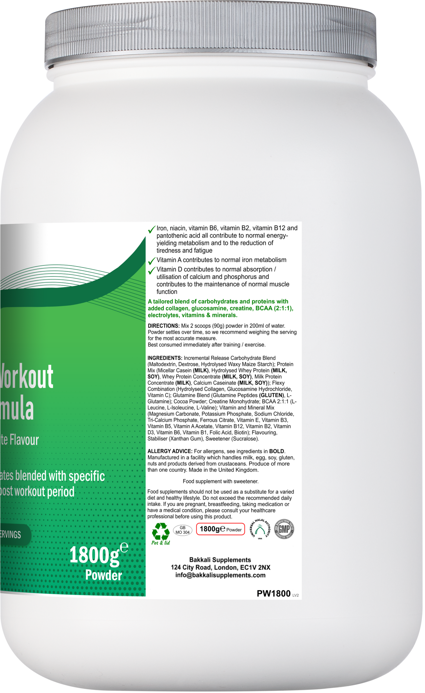 Post Workout Formula