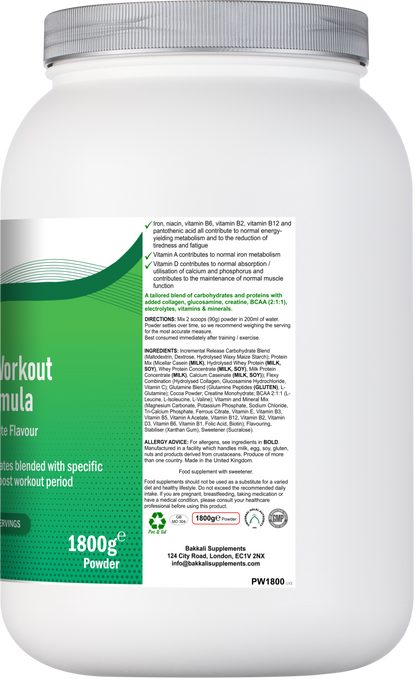 Post Workout Formula