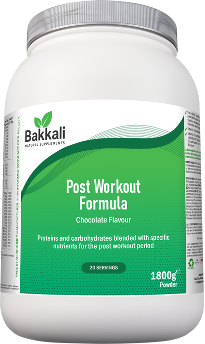 Post Workout Formula