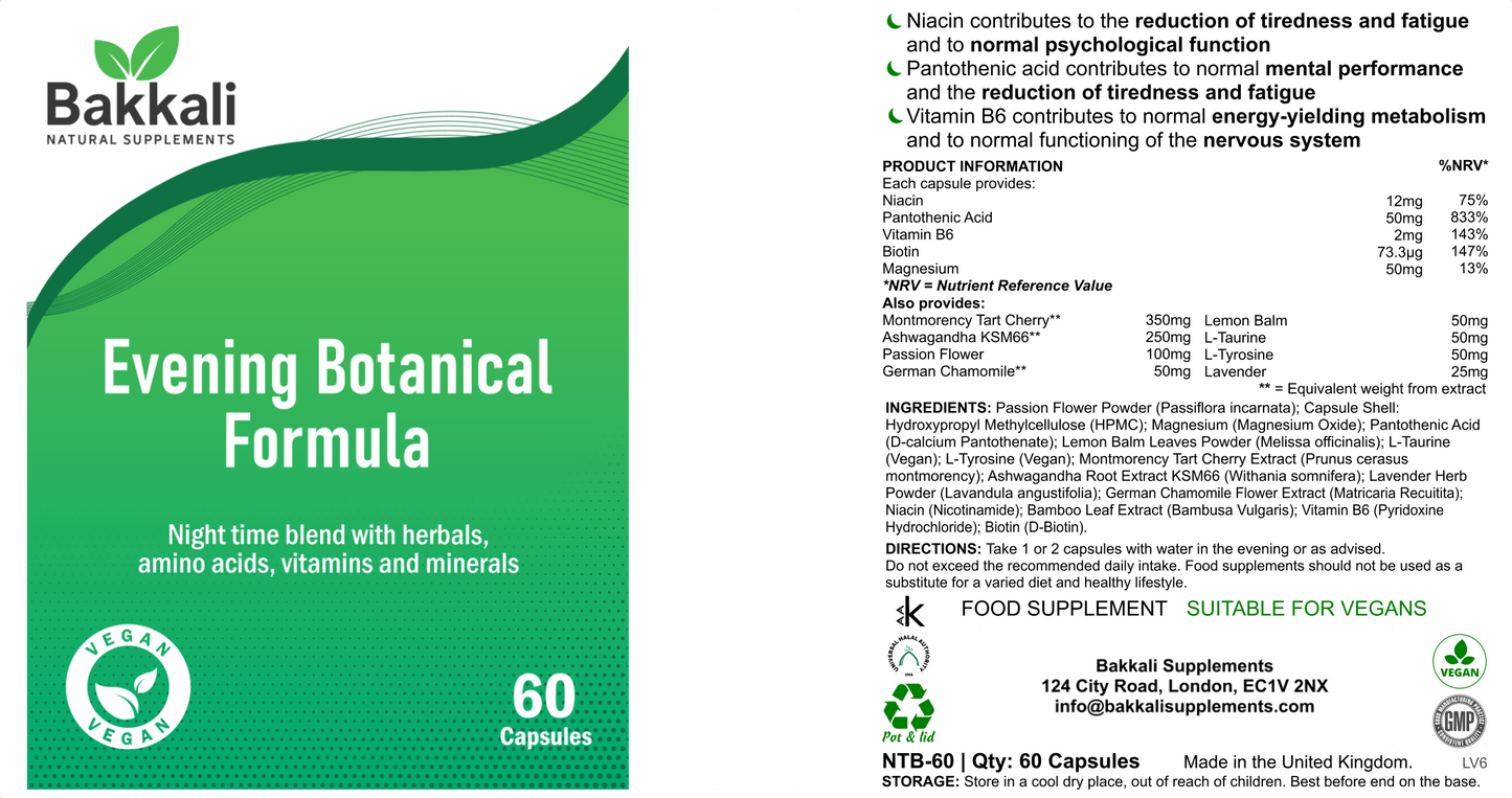 Evening Botanical Formula