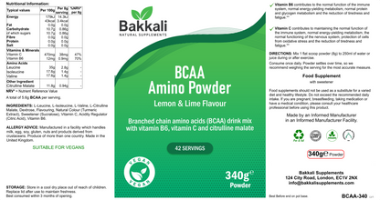 BCAA Amino Powder