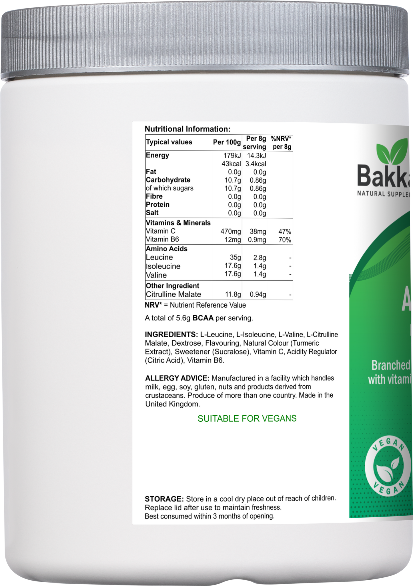 BCAA Amino Powder