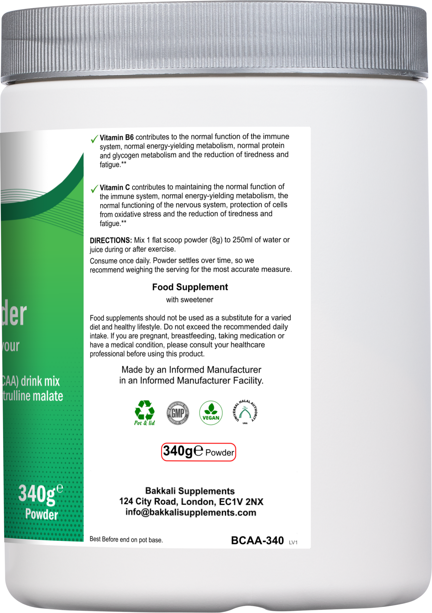 BCAA Amino Powder