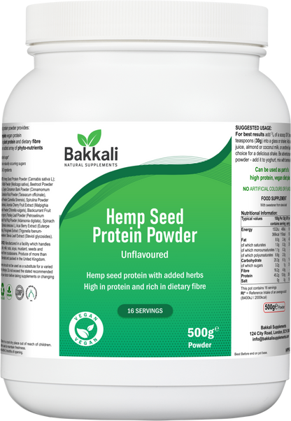 Hemp Seed Protein Powder
