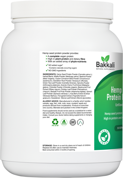 Hemp Seed Protein Powder