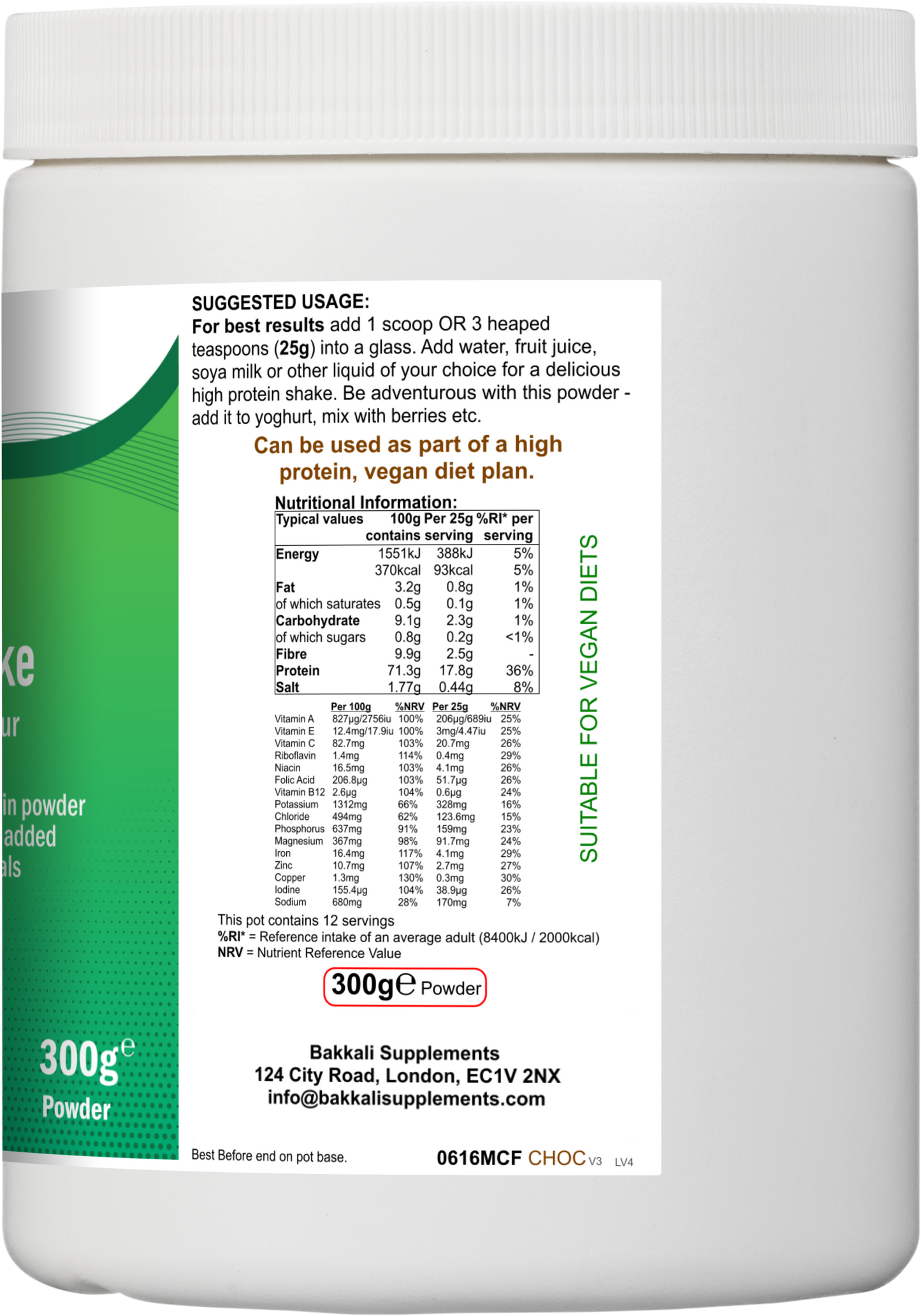 Meal Shake (Chocolate Flavour)