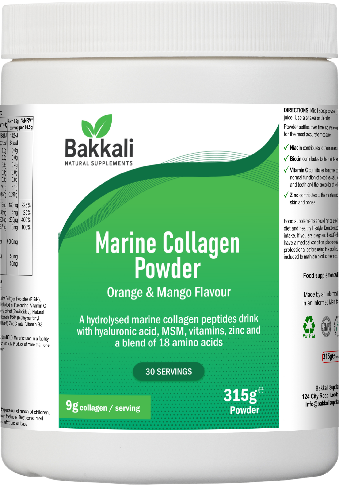 Marine Collagen Powder