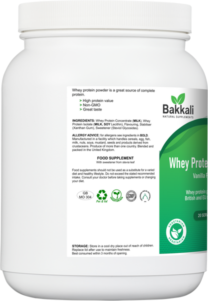 Whey Protein Powder (Vanilla Flavour)