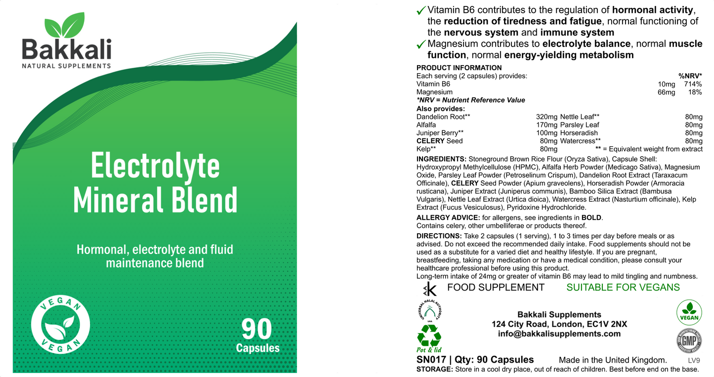 Electrolyte Mineral Blend