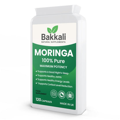 Buy Organic Moringa Capsules – 1000mg – 120 Vegan Tablets